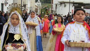 A las 10:00 de la mañana de este jueves comenzaron las actividades organizadas para la Semana Santa en Pamplona. Roberto Ospino