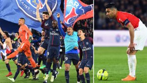 el colombiano Radamel Falcao anotó al minuto 76 un gol para el París Saint-Germain. AFP