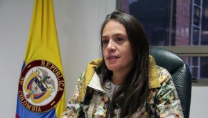 Angela Mora, directora ANTV. Colprensa