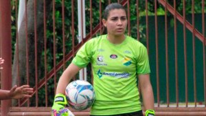 Daniela fue llevada a la clínica San José, de Cúcuta.  Cortesía Atlético Huila