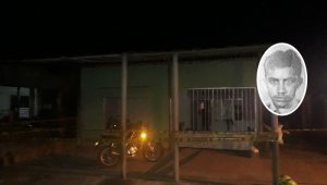 El cadáver de Wilson Durán quedó tendido en el porche de la casa, ubicada en el barrio Pamplonita del corregimiento de Agua Clara. Cortesía