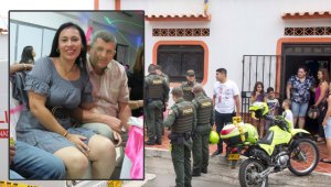 Omar Martínez castro al parecer asesinó a su pareja Deicy Yolanda Delgado Silva. Alfredo Estévez