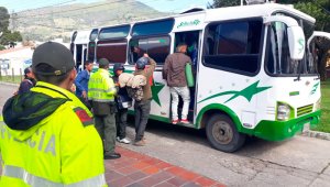 Son trasladados a Cúcuta en buses. Cortesía