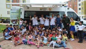 La Alcaldía y la Policía organizaron el agasajo con apoyo de la Gobernación. Cortesía