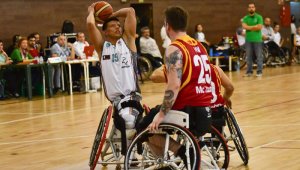 Jhon Edison Hernández Villamizar lleva dos años jugando con el Amiab Albacete. Amiab Albacete