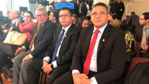 El rector de la Universidad de Pamplona, Ivaldo Torres Chávez, participó en una reunión encabezada por la Ministra de Educación, Yaneth Giha Tovar y los integrantes del Sistema Universitario Estatal (Sue). Cortesía