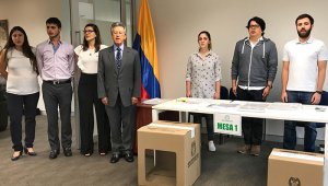 Los ciudadanos en el exterior puedan elegir al próximo presidente desde este lunes. Archivo La Opinión