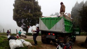 La Alcaldía de Mutiscua habilitó el servicio de recolección de residuos sólidos a la zona rural. Cortesía
