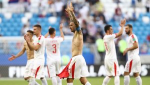 Victoria de Serbia en su debut. Getty Images