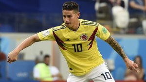 James Rodríguez, futbolista de la Selección Colombia. AFP