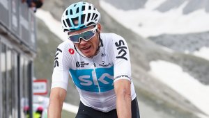 Chris Froome, ciclista británico del Sky. AFP