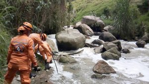 La Defensa Civil vigila el comportamiento de las quebradas y del río Pamplonita. En algunos afluentes hay fallas y remoción de terreno. Cortesía