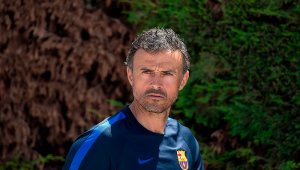 Luis Enrique, de 48 años, exentrenador del FC Barcelona. AFP