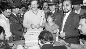 El inmolado candidato presidencial Luis Carlos Galán fue el fundador del Nuevo Liberalismo y ahora su hijo Juan Manuel, busca revivir esta colectividad. Archivo