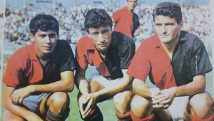 Germán ‘El Burrito’ González, Walter Sosa y Omar Vedún.  Cortesía