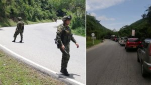 Los dos paquetes explosivos contenía 50 kilos con metralla. Cortesía
