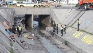 Los controles en esa zona se iniciaron este jueves en la mañana. 
 Policía