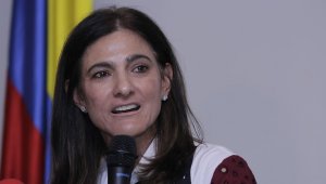 La ministra de Transporte, Ángela María Orozco. Colprensa
