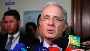 Senador del Centro Democrático y expresidente de la República Álvaro Uribe Vélez. Colprensa