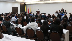 Los estudiantes de las siete instituciones educativas hablaron de frontera, prostitución, feria taurina y otros temas. Mario Franco