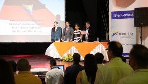 Cúcuta fue sede este jueves de la audiencia pública de rendición de cuentas de la Auditoría General de la República, evento que se llevó a cabo en el Teatro Municipal. César Obando