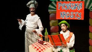 La ciudad de los cómicos, obra de la corporación Teatro Oficina Central de los Sueños de Medellín, es una de las que se presentará en el festival que organiza la Corporación Cultural Frontera Aire, dirigida por Nancy García. Cortesía