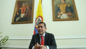 Alejandro Carlos Chacón, del Partido Liberal, es el actual presidente de la Cámara. Colprensa