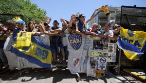La final de la Copa Libertadores fue suspendida y trasladada a Madrid (España), por cuenta de los disturbios y las agresiones que se registraron en Buenos Aires, a pocas horas de que se jugara el partido. AFP