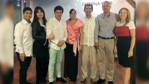 Sergio Andrés Parra Castro, Maribel Gutiérrez, Mauricio Warner, Alexis Castro, Sergio Parra, Igor Ramírez y Adriana Klein. Cortesía