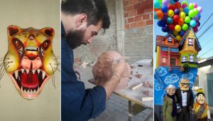 “El límite del arte es la mente, todo lo que vos logres soñar y materializar es posible”, manifestó el artesano Jhon Criado.
 Cortesía