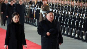 Kim Jong-un, está de visita en Pekín.
AFP