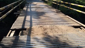 La estructura de 19 metros está ubicada a 300 metros del puente de Campo Dos.
Cortesía