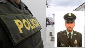 Patrullero Julián Felipe Vargas Redondo. Colprensa