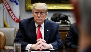 Según Trump el muro busca frenar el ingreso al país de criminales y narcotraficantes. 
 AFP