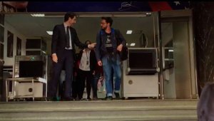 Fueron esperados por cinco agentes del Sebin. Twitter