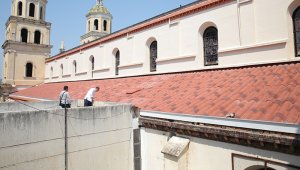 Inicialmente se destinarán 1.200 millones para reparar el techo. César Obando / La Opinión