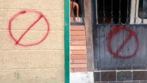 Hasta ahora ninguna organización se ha adjudicado la autoría de tales marcas. Cortesía