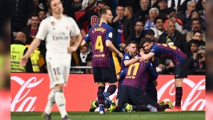 El Barça cuenta con una amplia ventaja en esta competición.  AFP