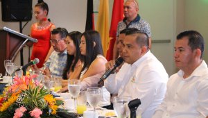 Los dirigentes de Corpoincal hicieron énfasis en la necesidad de un centro de convenciones para las ferias comerciales de la ciudad, durante el lanzamiento de Expocuc. Cortesía