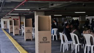 El panorama general en los procesos de consulta siempre es de soledad en los puestos de votación. Archivo