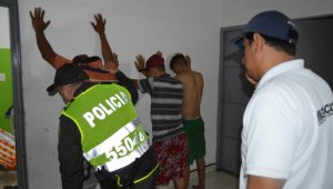 Fueron registrados 23 sitios de hospedaje e impusieron la medida de suspensión temporal de la actividad comercial a siete lugares. Policía Nacional