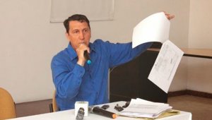 El exsecretario general de la alcaldía durante la administración de Donamaris Ramírez, Jimmy Galán, es investigado por una obra en Cormoranes. Archivo La Opinión