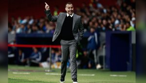 Rafael Dudamel, entrenador de Venezuela, considera que se usó la imagen de la selección bolivariana para hacer política.
 AFP