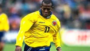 Exfutbolista colombiano Faustino Asprilla. Twitter