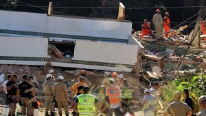 Aún no ha sido determinada la causa del colapso. AFP