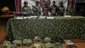 Combates entre el Ejército Nacional y las disidencias de las Farc en inmediaciones al municipio de Argelia, Cauca.  Colprensa