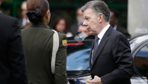 Expresidente colombiano y Premio Nobel de la Paz Juan Manuel Santos. Colprensa