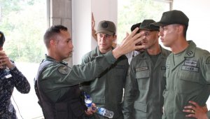 De acuerdo con cifras de las autoridades, el país han arribado 1.400 integrantes de la Guardia Nacional Bolivariana y de cuerpos policiales del vecino país. Archivo