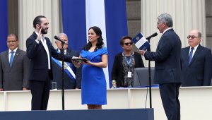 Bukele llamó a los ciudadanos a asumir sus responsabilidades. EFE