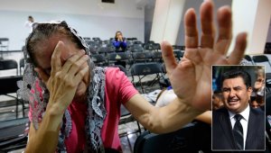 La iglesia Luz del Mundo tiene presencia en casi 60 países y fue fundada en 1926 por Aarón Joaquín González, padre del actual líder. AFP